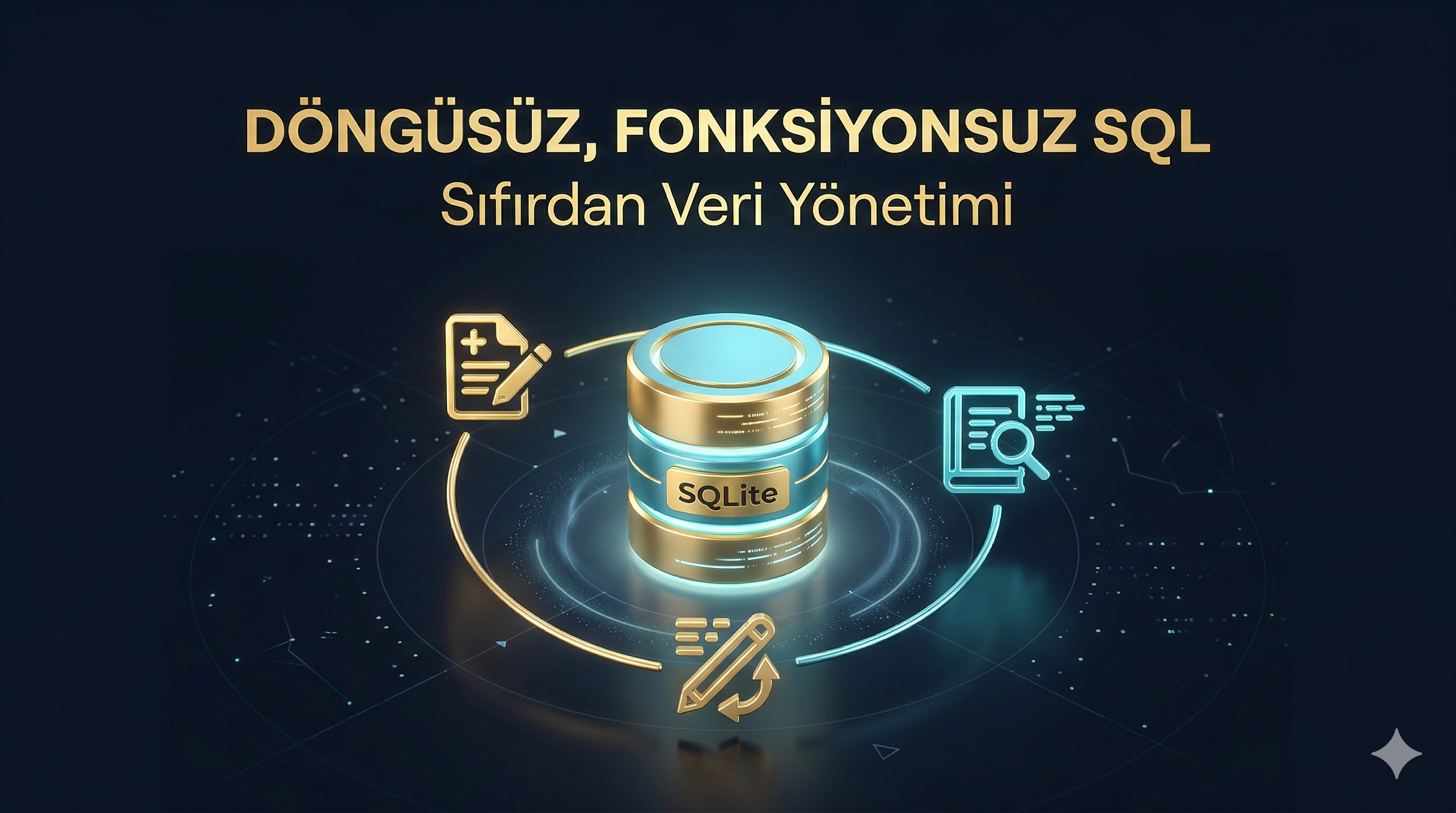 Sıfırdan SQLite Veri Tabanı Yönetimi kapak resmi